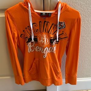 Cincinnati Bengals long sleeve hoodie
